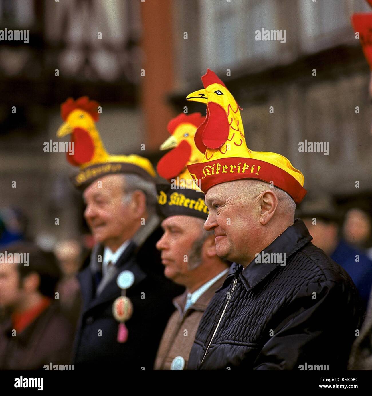 Celebration commission at DDR- People`s Fair called 'Sommergewinn' in Eisenach. Stock Photo